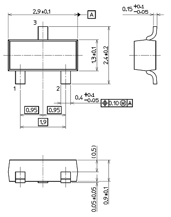 Dimensiones del encapsulado SOT-23