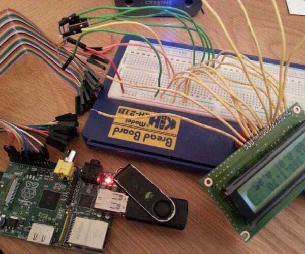 Montando un LCD PC1602F-B en una Raspberry Pi