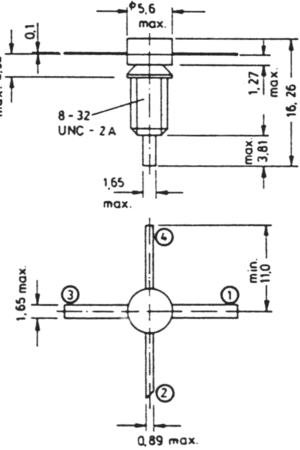 Encapsulado SOT-172