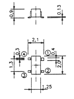 Encapsulado SOT-343